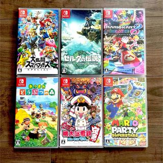 ニンテンドウ(任天堂)のNintendo Switch ソフト6本　新品未開封(家庭用ゲームソフト)