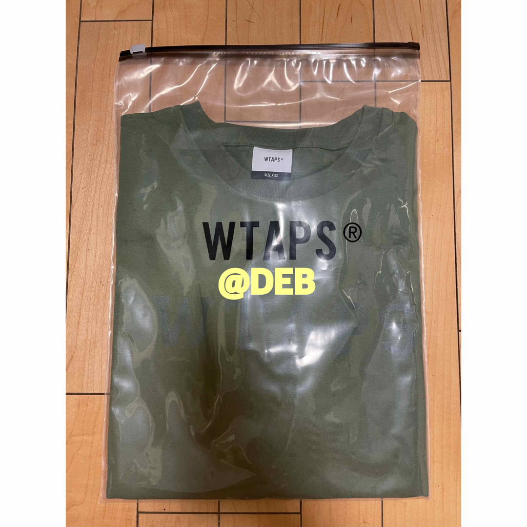 WTAPS 2023SS COLLEGE SS TEE OLIVE DRAB S