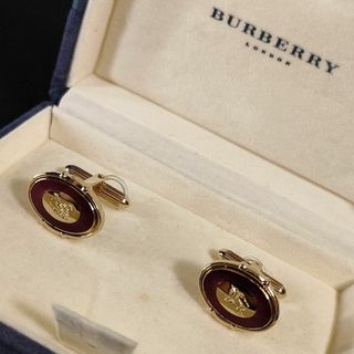 バーバリー(BURBERRY) カフス・カフスボタン(メンズ)（ゴールド/金色系 ...