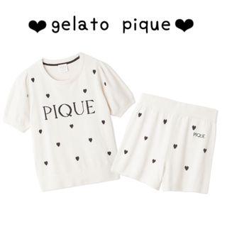 gelato pique - ジェラートピケハートロゴジャガードプルオーバー