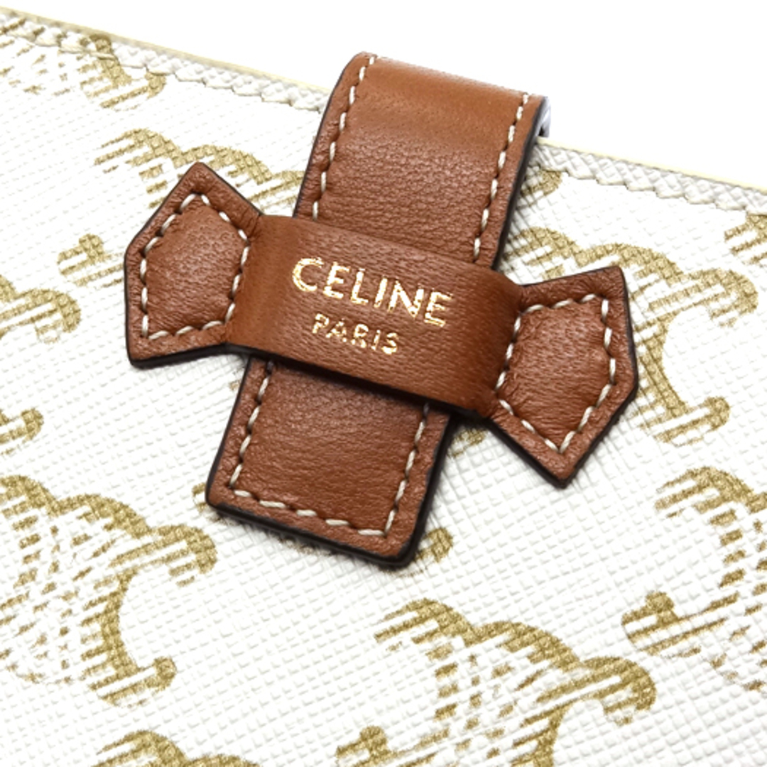 CELINE - セリーヌ トリオンフ スモール ストラップ ウォレット CELINE - セリーヌ トリオンフ スモール ストラップ ウォレット