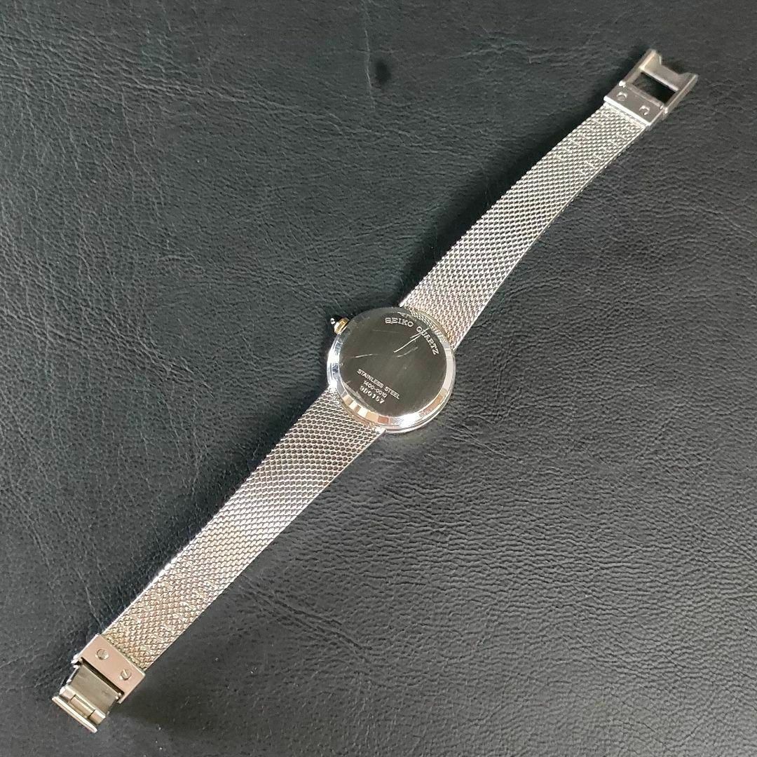 極美品【稼働品】SEIKO　セイコークレドール　シルバー　ゴールド　クォーツQZ