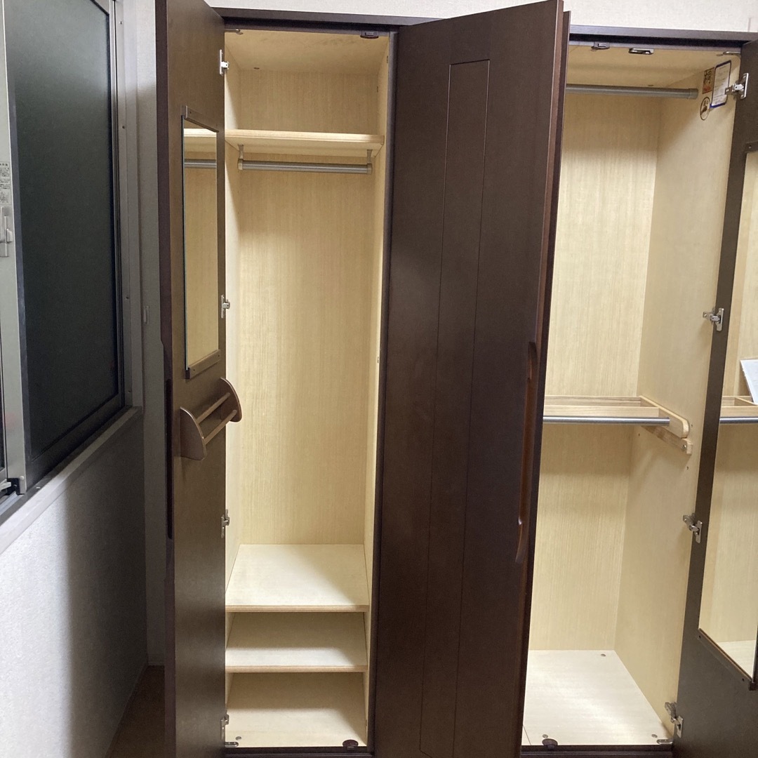 最終値下げ!大塚家具☆府中の高品質☆ ワードローブ 桐製家具 桐箪笥