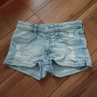 エイチアンドエム(H&M)のH&M ショートデニムパンツ キッズ(パンツ/スパッツ)