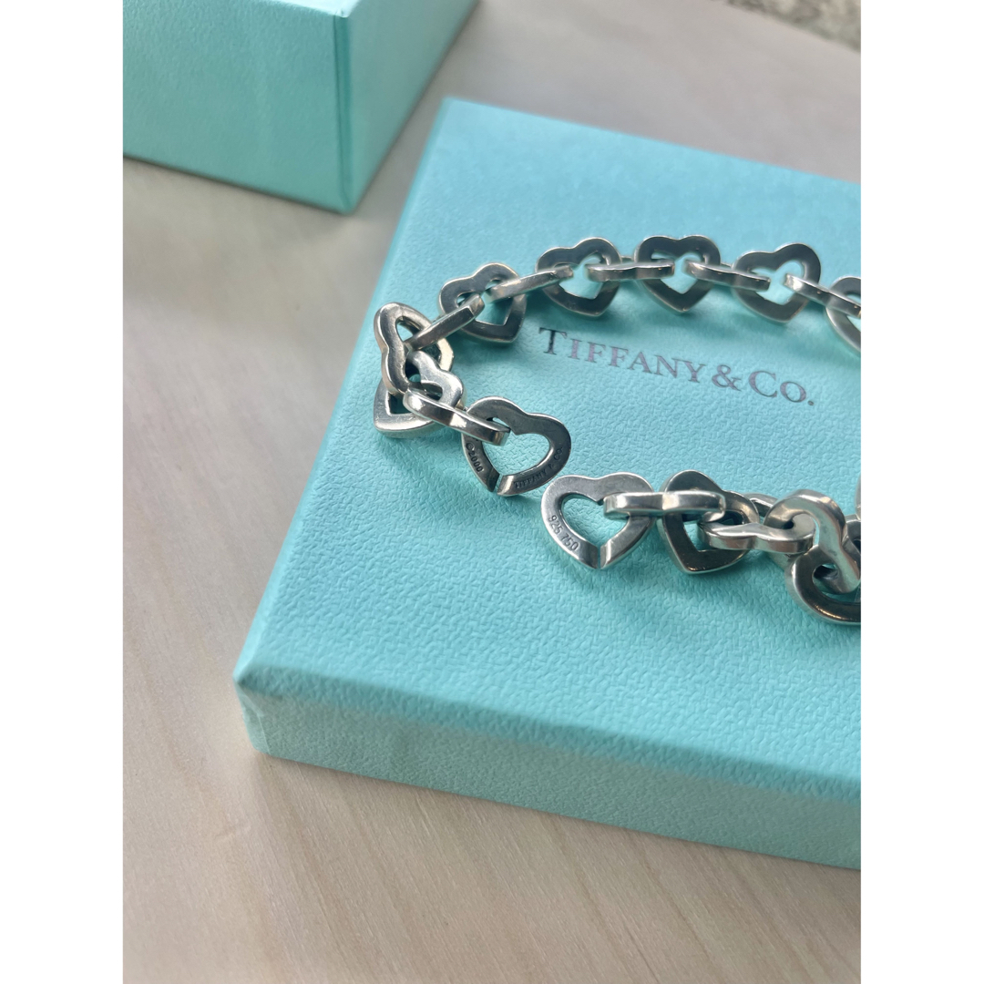 Tiffany ハートリンクブレス