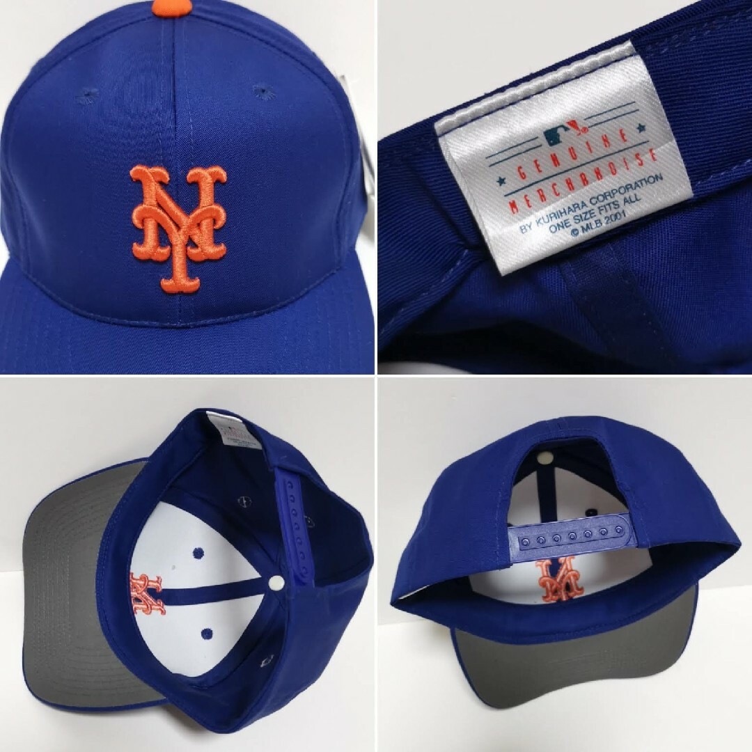 00s New York Mets 2Tone Line Cap