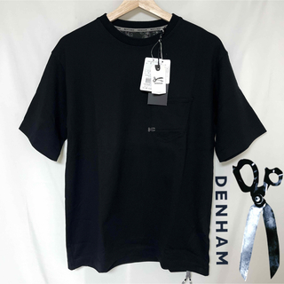 現行品 DENHAM × MEN’S BIGI ポケット刺繍 Tシャツ　M