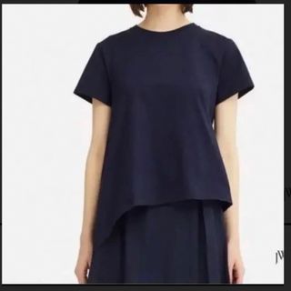 ジェイダブリューアンダーソン(J.W.ANDERSON)のJW Anderson アンダーソン　コラボTシャツ黒L新品タグ付きUNIQLO(Tシャツ(半袖/袖なし))