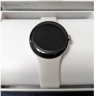 グーグルピクセル(Google Pixel)のピクセルウォッチ　Pixel Watch  シルバー(腕時計(デジタル))