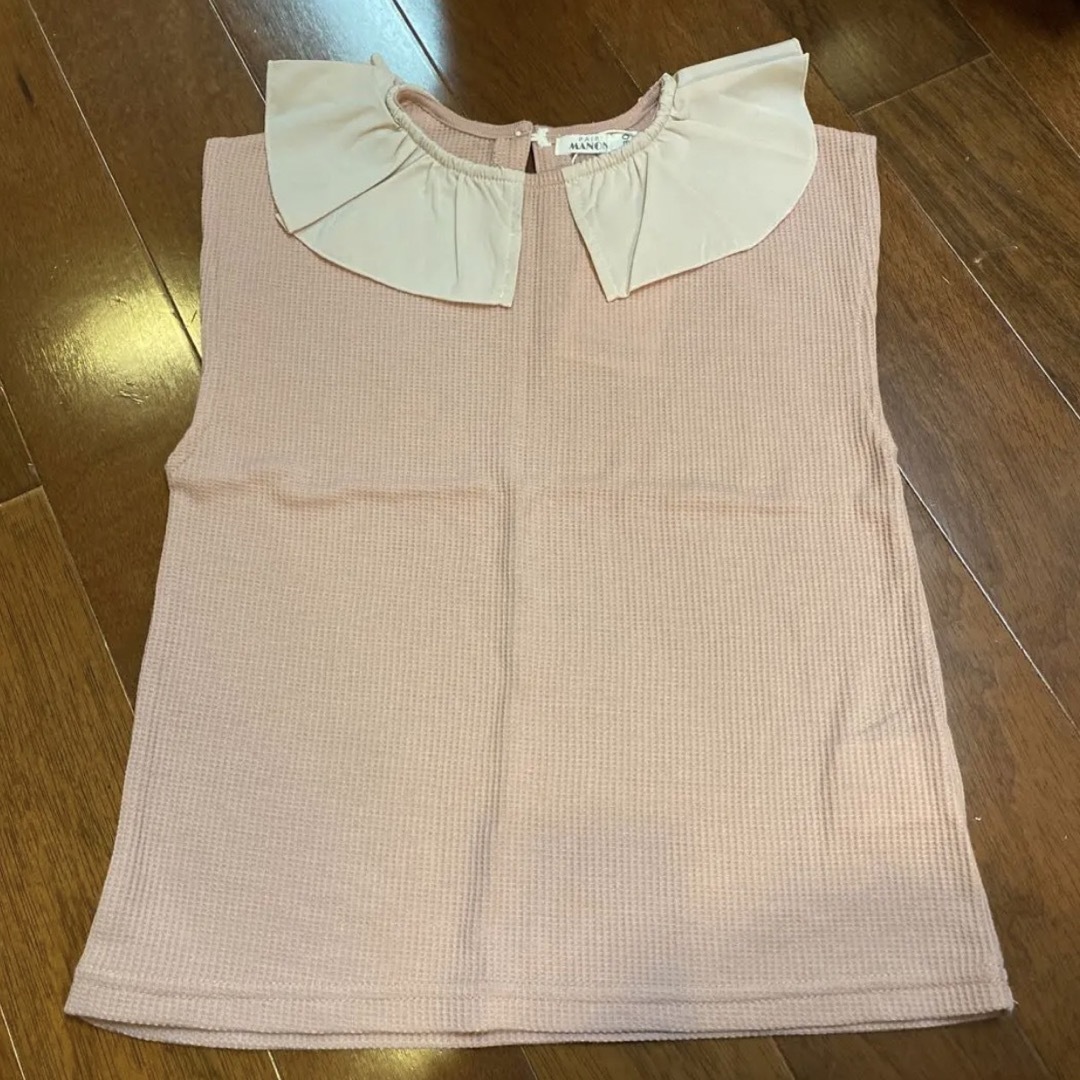 pairmanon - 新品未使用 ペアマノン 襟付きノースリーブTシャツ 130の