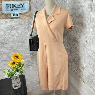 FOXEY BOUTIQUE - フォクシー FOXEY レディース 襟付き半袖ワンピース ...