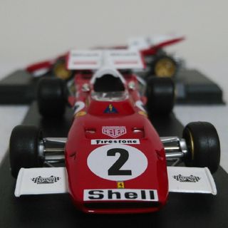 フェラーリ(Ferrari)のFerrari312B/2  1/43スケールモデル2点セット(リユース)(ミニカー)