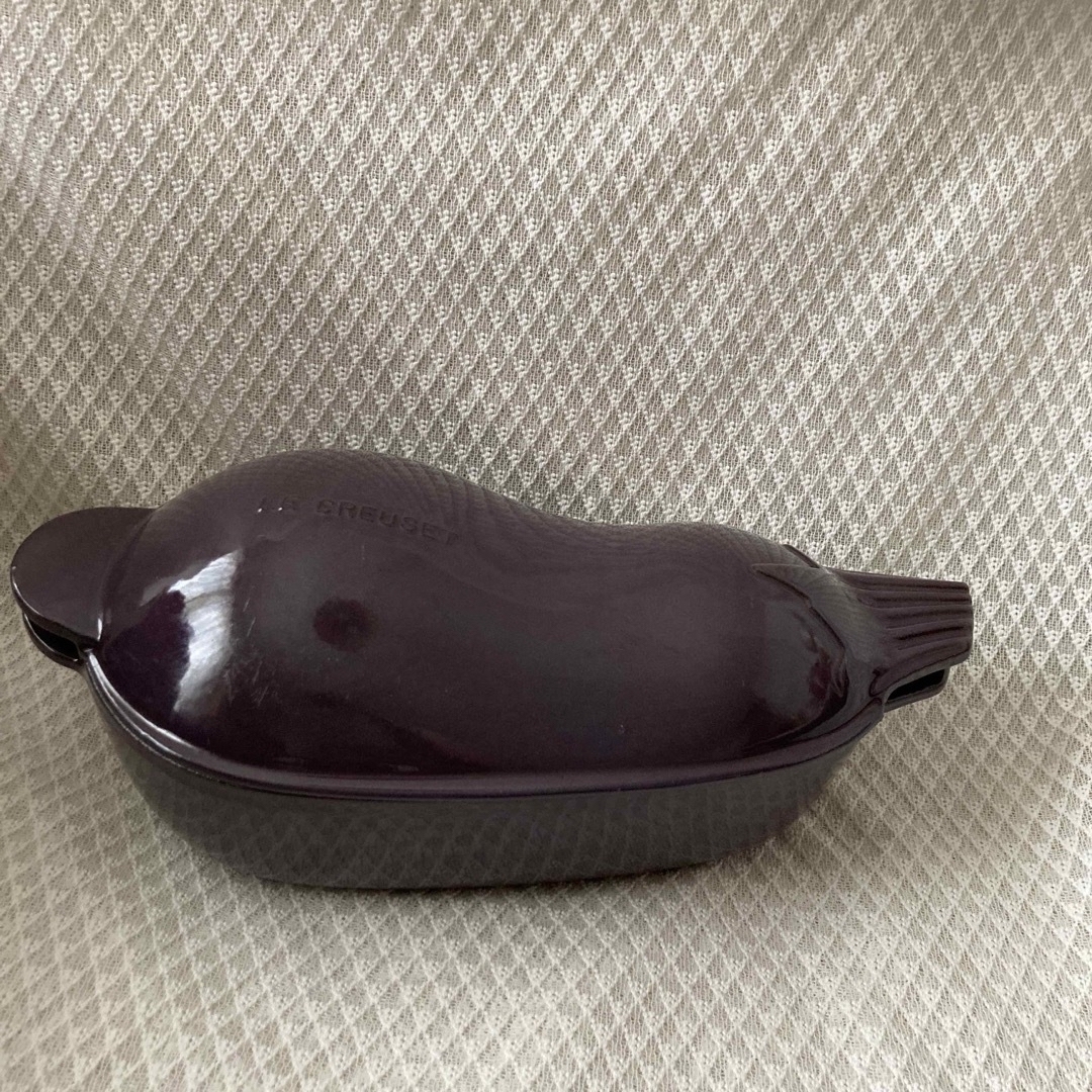 ルクルーゼ 茄子のお鍋 オーベルジン 2ℓ