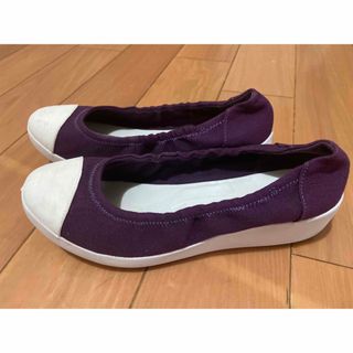 フィットフロップ(fitflop)のFitflop フィットフロップ　キャンバス　バレエシューズ　パンプス　(バレエシューズ)