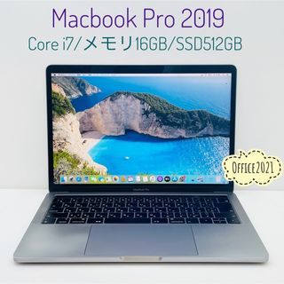 Macbook pro 2019 13インチ i7 16GB SSD512GB