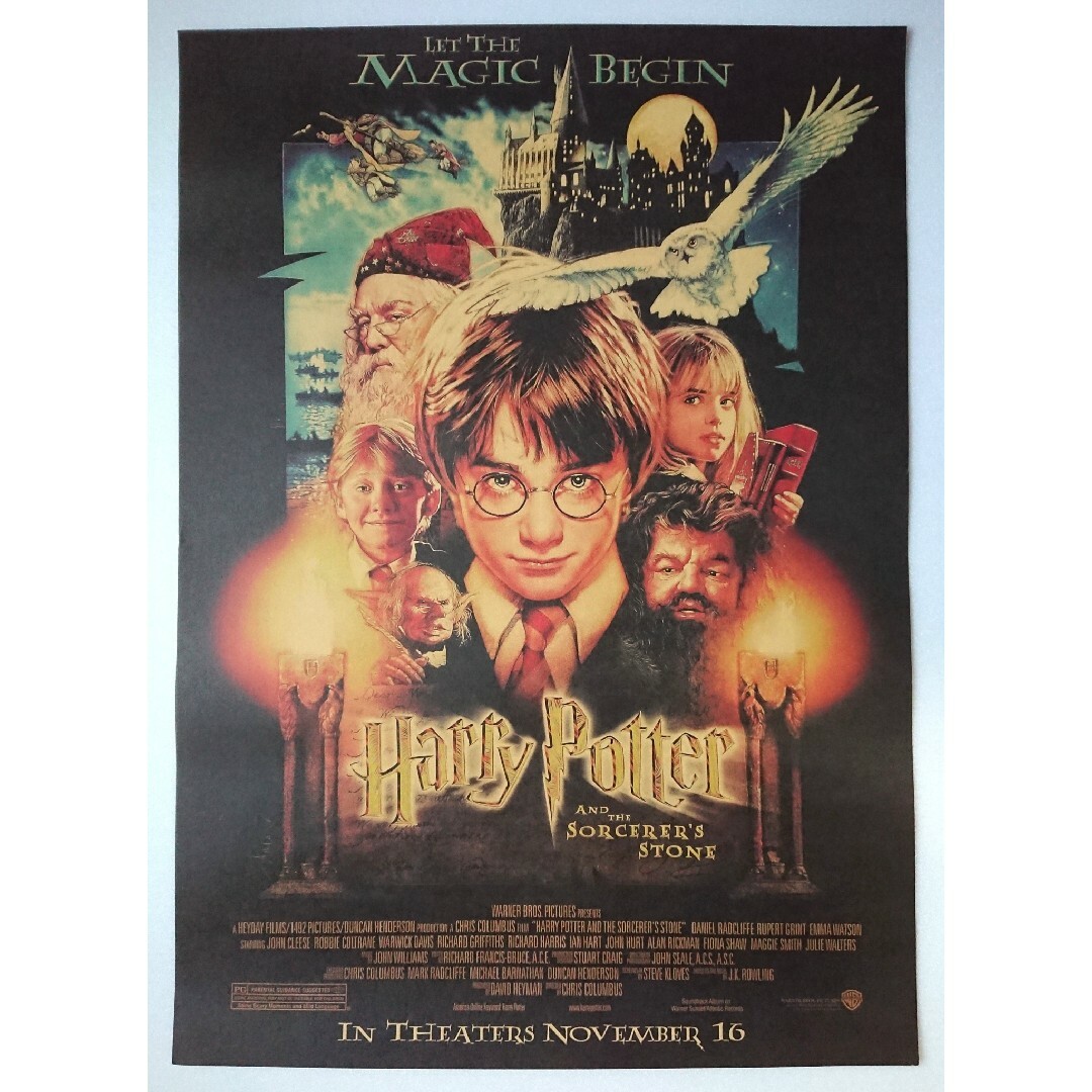 Harry Potter ハリー・ポッター ポスター ① インテリア/住まい/日用品のインテリア小物(その他)の商品写真