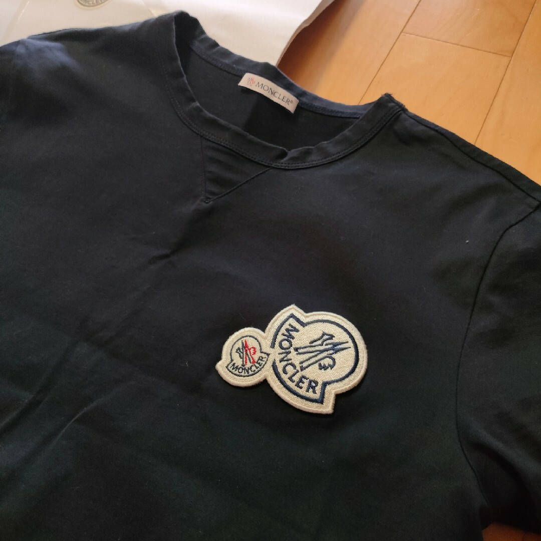 MONCLER モンクレール マーリア クルーネック Tシャツ ダブルワッペン