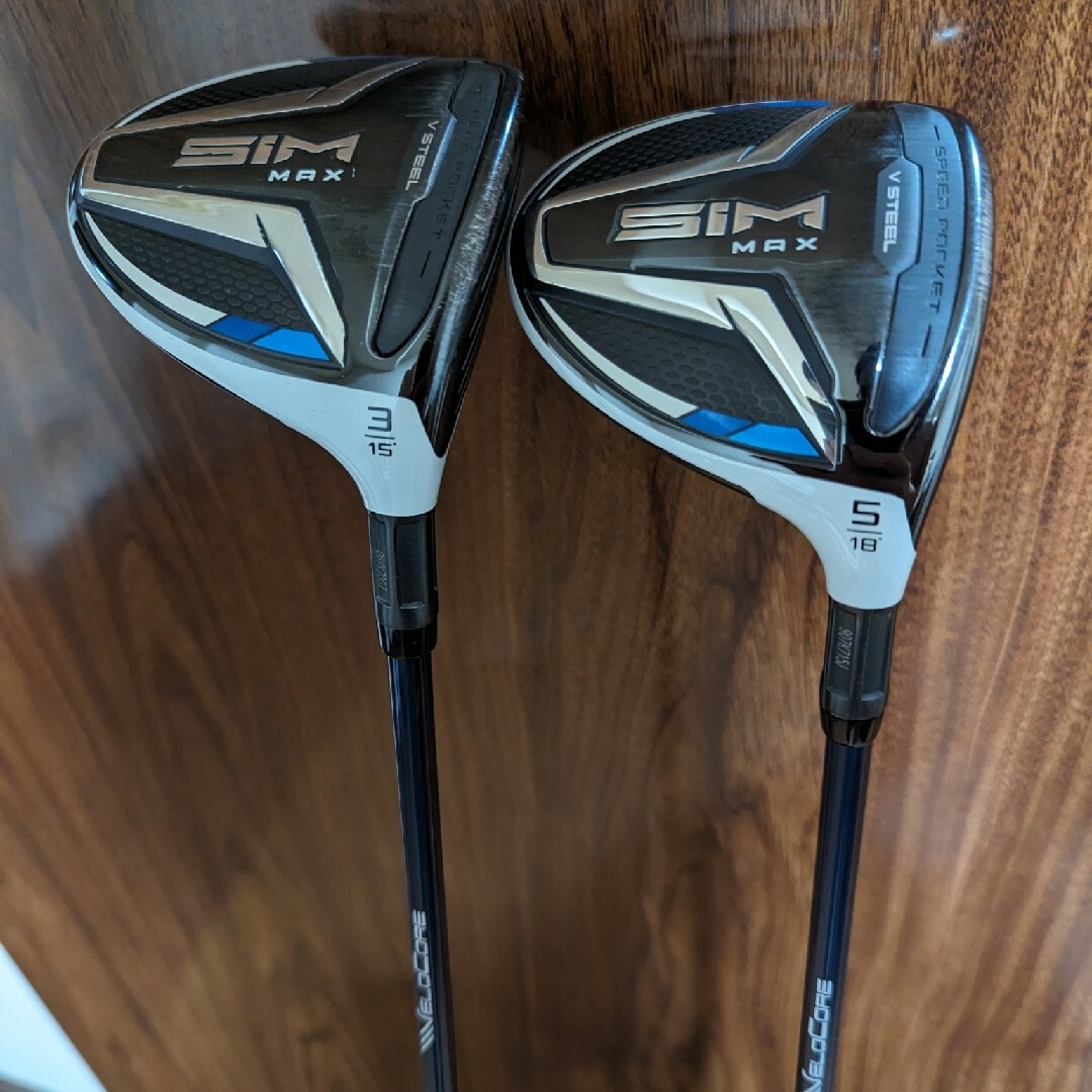 TaylorMade(テーラーメイド)の美品 VENTUS BLUE 7X VELOCORE SIM MAX 3W 5W スポーツ/アウトドアのゴルフ(クラブ)の商品写真