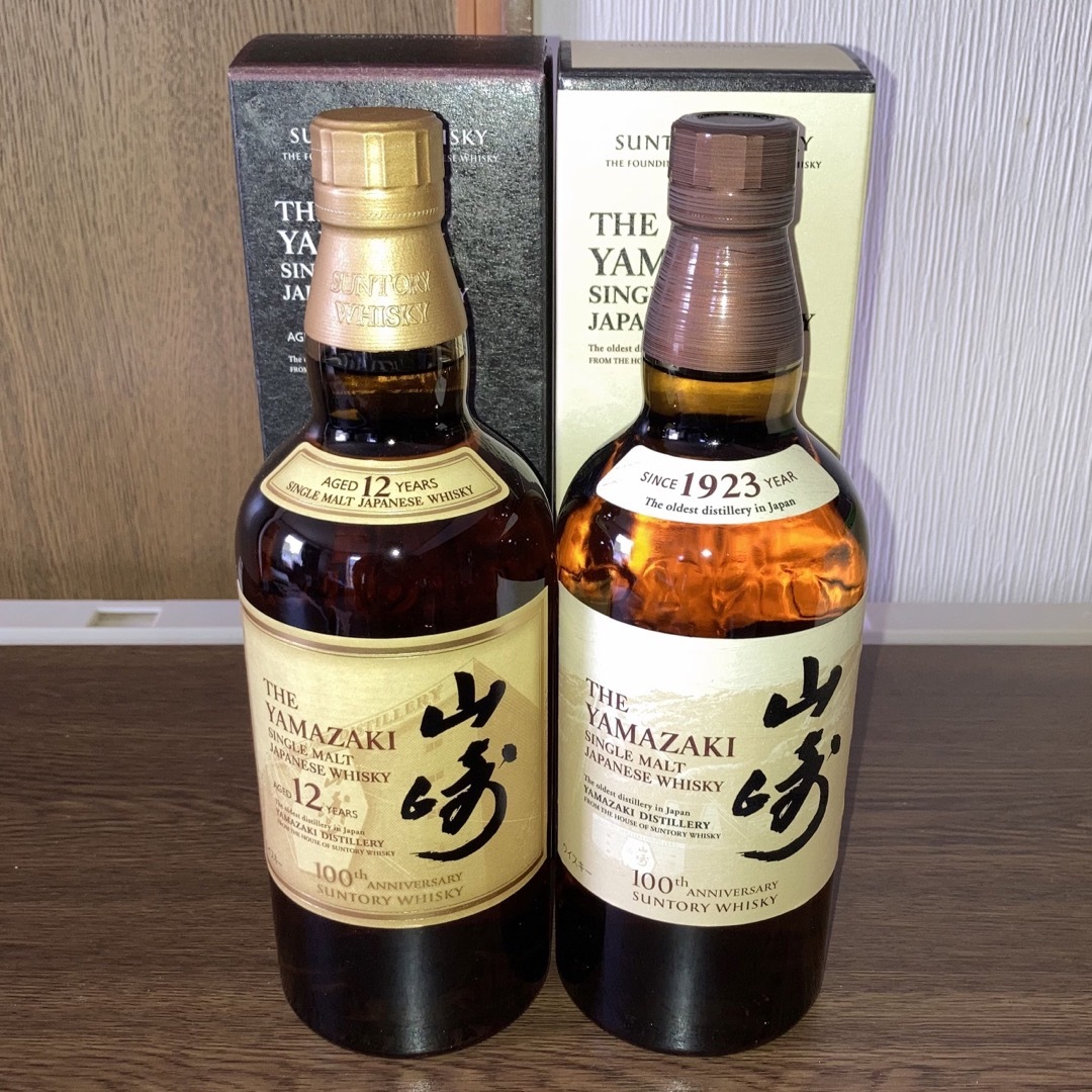 山崎12年　700ml  100周年記念ラベル