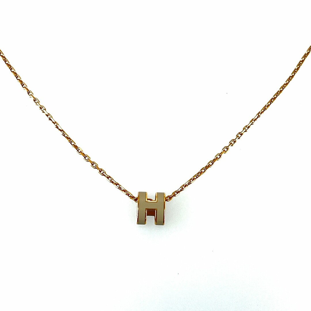 エルメス HERMES ネックレス ポップアッシュ ミニ マロングラッセ