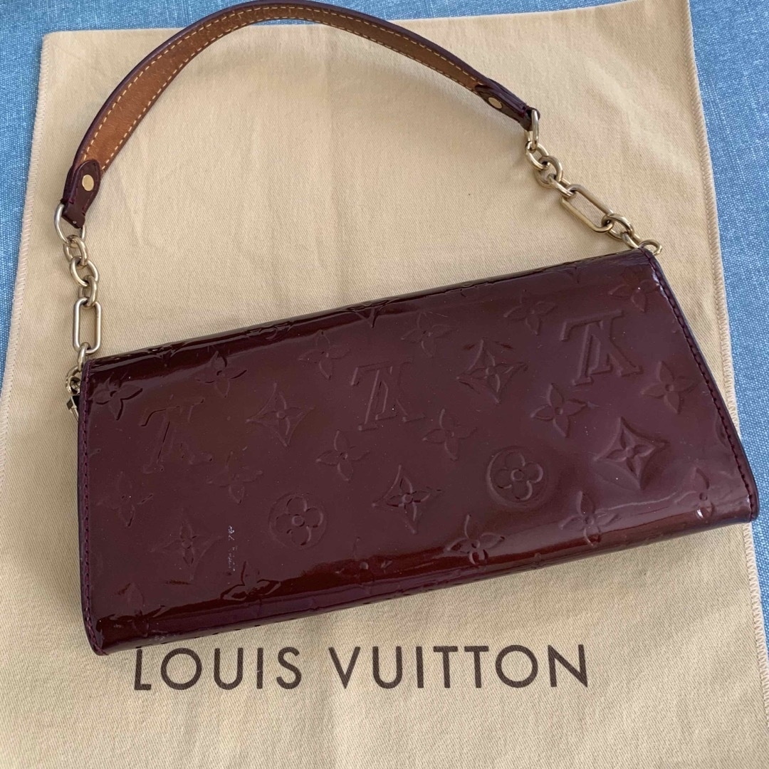 LOUIS VUITTON(ルイヴィトン)の値下げ❤️モノグラム ヴェルニ サンセット ブルーバード  レディースのファッション小物(財布)の商品写真