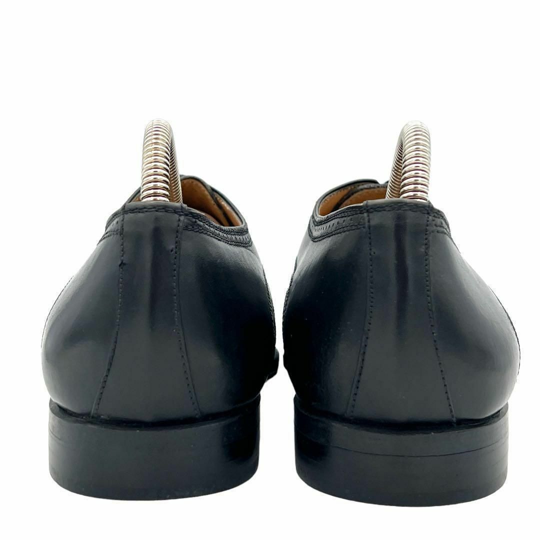 AVVENTURA 内羽根 クォーターブローグ 黒 UK6 イタリア製 幅狭 レディースの靴/シューズ(ローファー/革靴)の商品写真