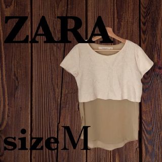 ザラ(ZARA)のZARA 透けシャツ(Tシャツ(半袖/袖なし))