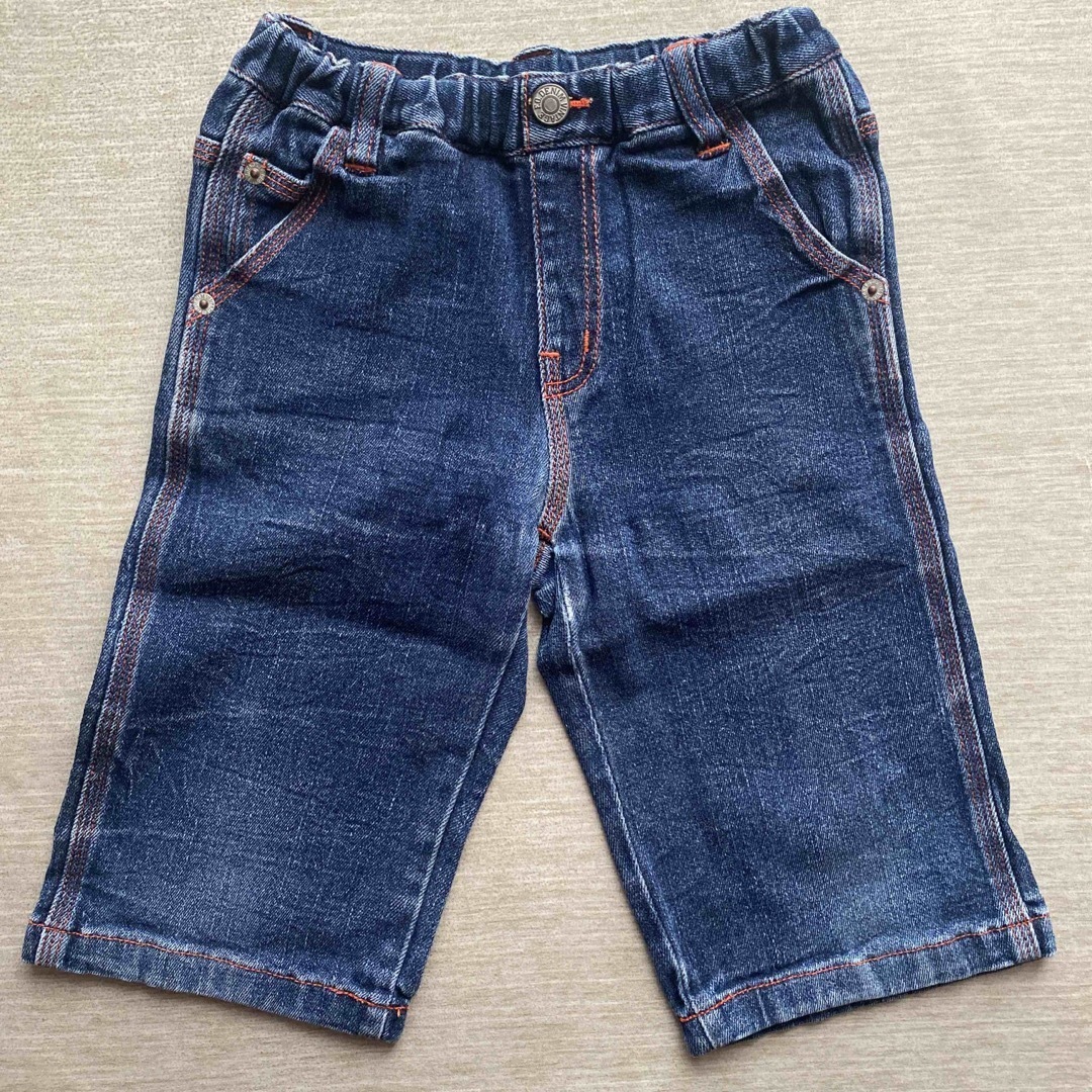 F.O.KIDS(エフオーキッズ)のエフオーキッズ ハーフパンツ デニム 120 キッズ/ベビー/マタニティのキッズ服男の子用(90cm~)(パンツ/スパッツ)の商品写真