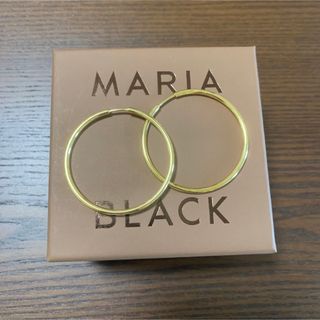 マリアブラック(MARIA BLACK)のマリアブラック　MARIA BLACK SENORITA フープピアス 35mm(ピアス)