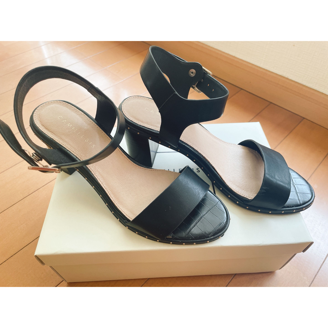 RANDA スタッズビーズサンダル 新品 tic-guinee.net