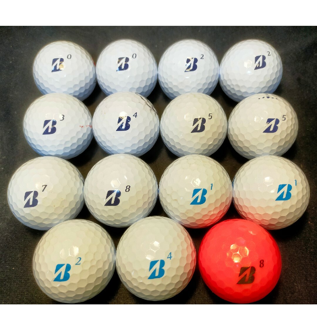 BRIDGESTONE 【良品】ツアーB JGR 15球 ホワイト ロストボール ゴルフボールの通販 by コカヤン's shop｜ブリヂストン ならラクマ