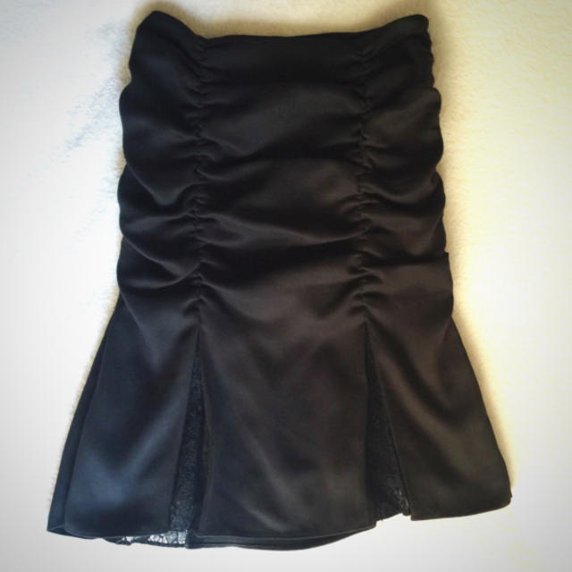Pinky&Dianne(ピンキーアンドダイアン)の💋Pinky&Dianne💋裾レースカットスカート レディースのスカート(ひざ丈スカート)の商品写真