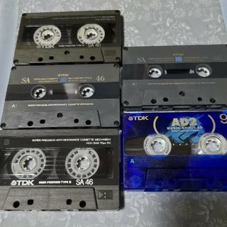 TDK - 昭和レトロ TDKメタル カセットテープ CDing-Ⅳ6本セット 使用済