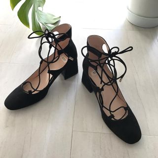 ザラ(ZARA)のzara 編み上げシューズ(ハイヒール/パンプス)