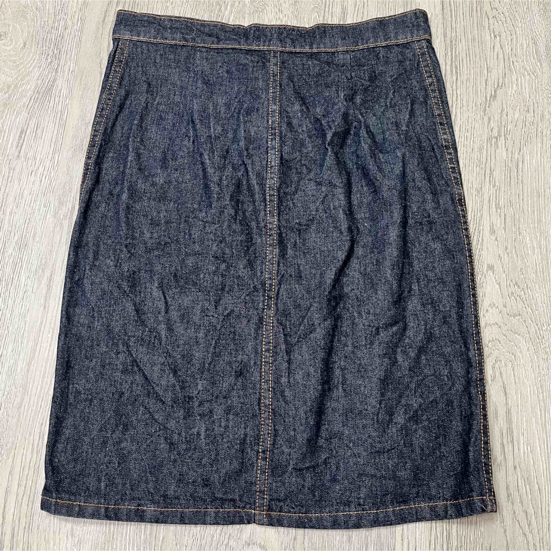 Earl Jean(アールジーン)のEarlJean デニムスカート　インディゴ　Sサイズ レディースのスカート(ひざ丈スカート)の商品写真