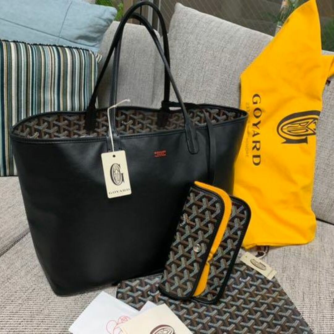 美品 ゴヤール GOYARD トートバッグ リバーシブル レディース