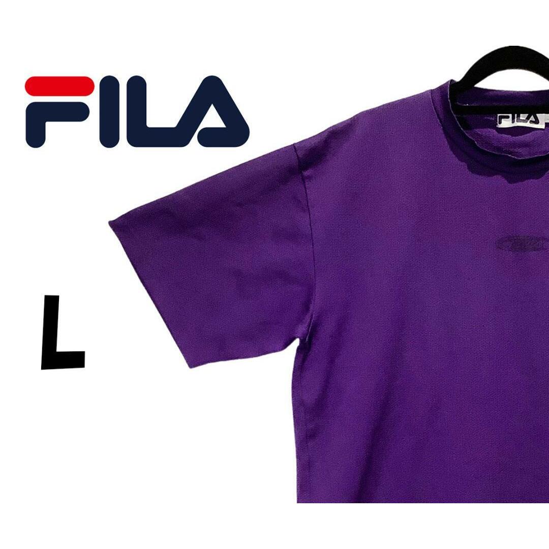 FILA(フィラ)のフィラ　半袖 Tシャツ　速乾　パープル　L　K00128 メンズのトップス(Tシャツ/カットソー(半袖/袖なし))の商品写真