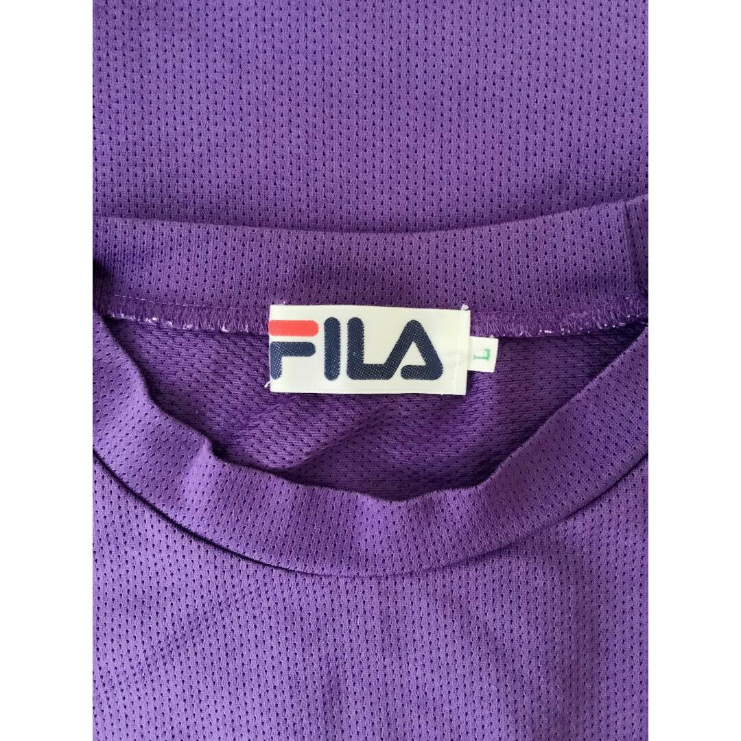 FILA(フィラ)のフィラ　半袖 Tシャツ　速乾　パープル　L　K00128 メンズのトップス(Tシャツ/カットソー(半袖/袖なし))の商品写真