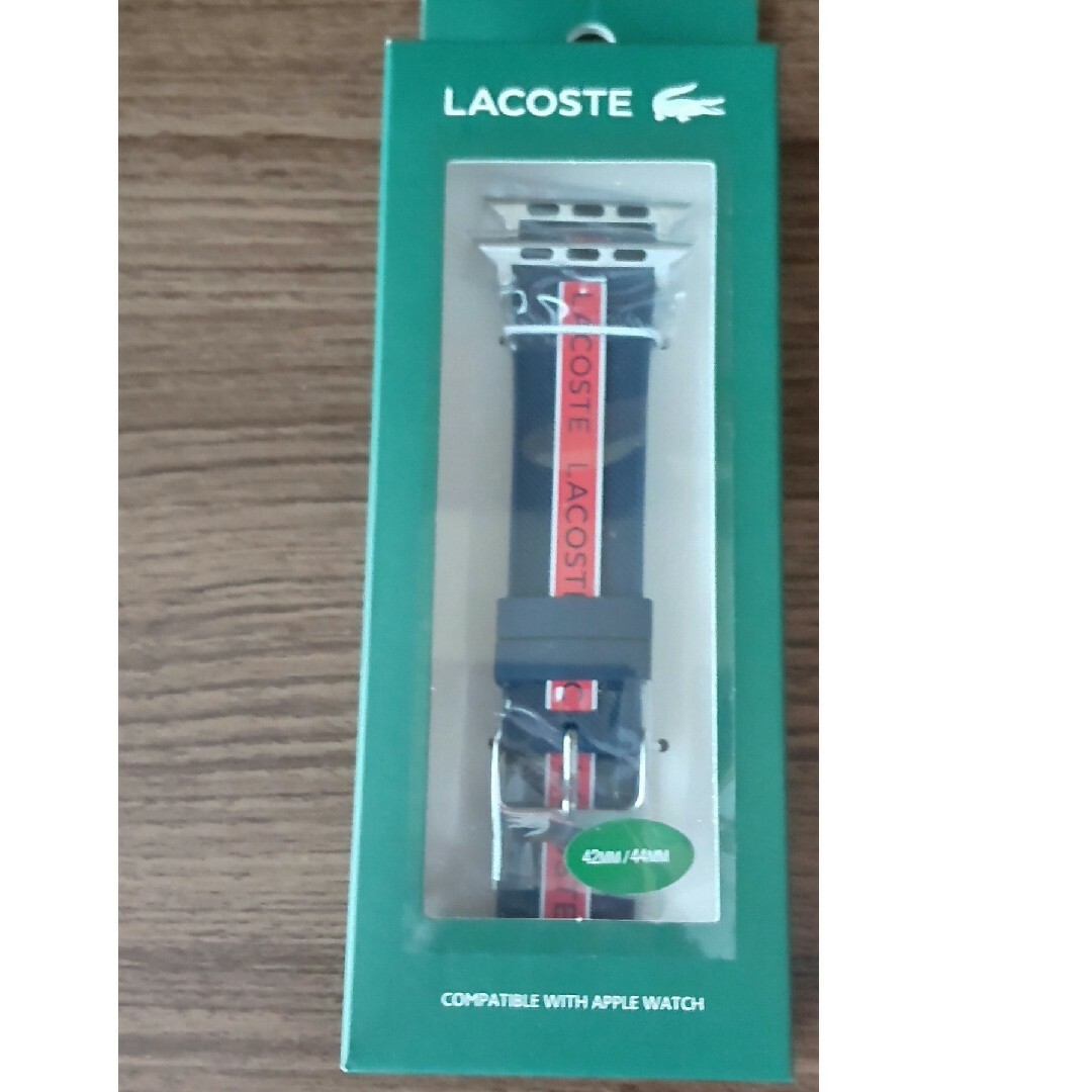 ☆新品　LACOSTE　アップルウォッチ専用ベルト　2050004