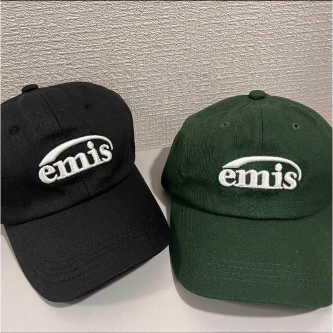 emis キャップ　グリーン　新品未使用 楽天市場】emis キャップ 正規品 NEW LOGO BALL CAP (wflagsemis