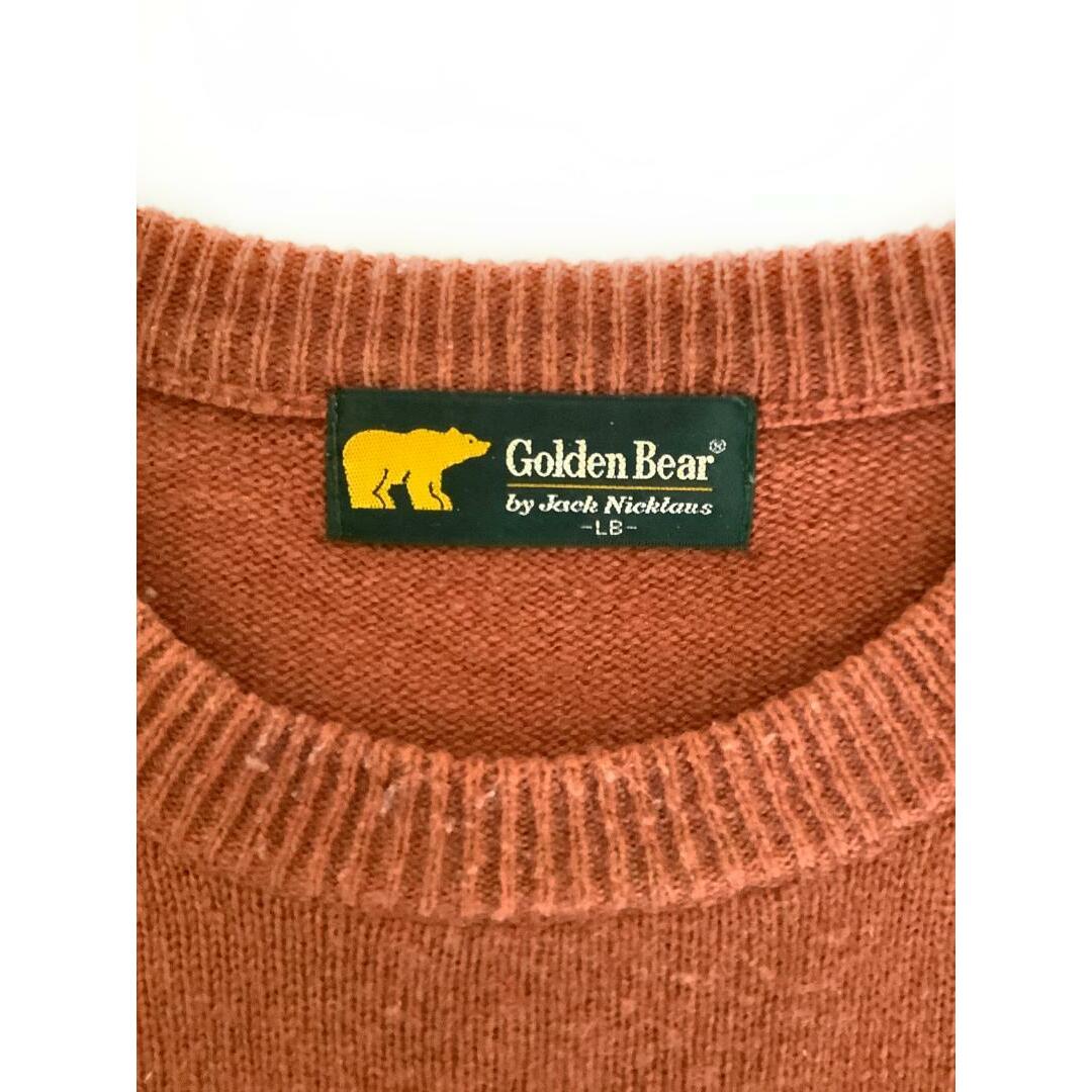 Golden Bear(ゴールデンベア)のゴールデンベア　ニット　セーター　ブラウン　LB　K00118 メンズのトップス(ニット/セーター)の商品写真