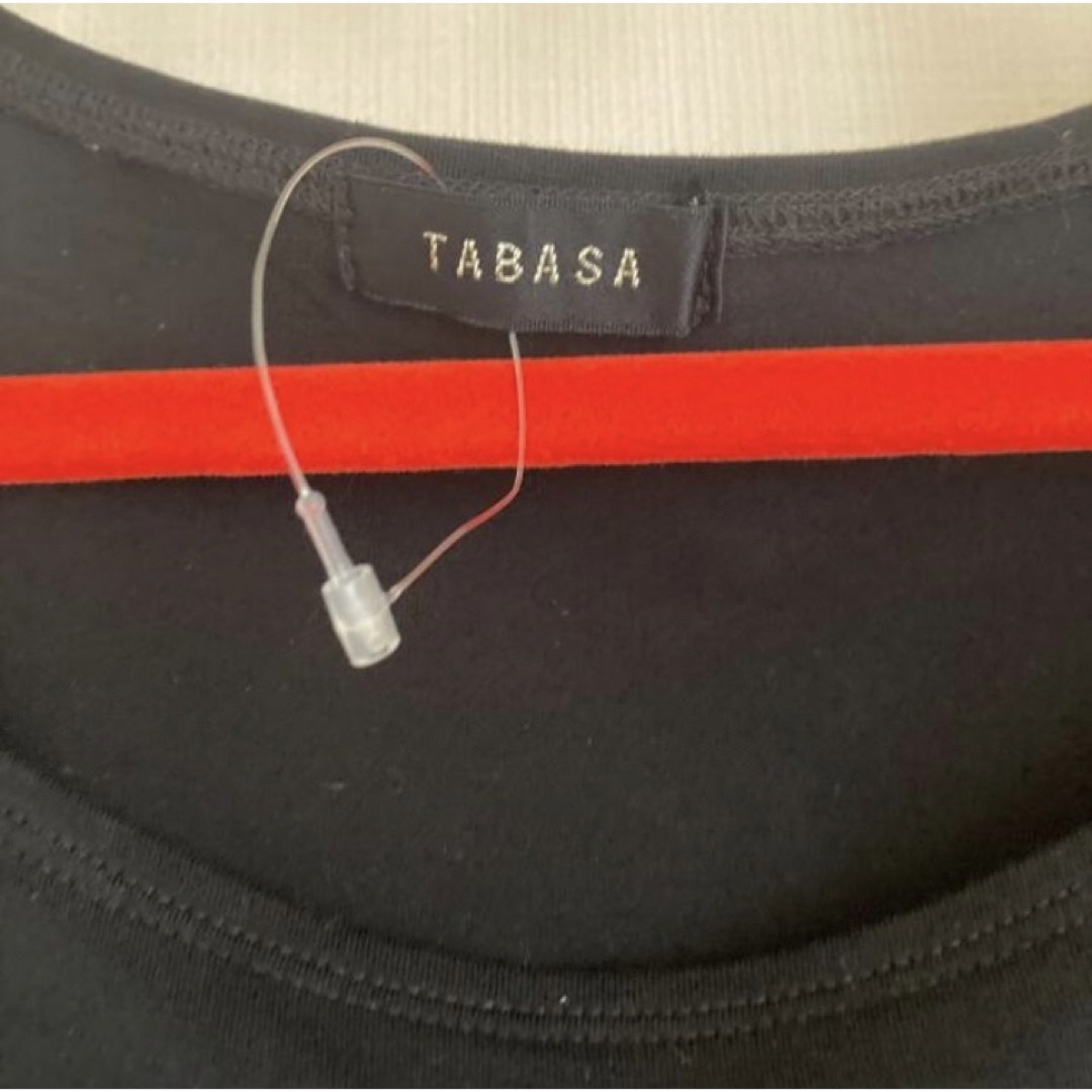 TABASA(タバサ)の日本製新品タバサTABASA半袖ブラウス　トップス夏服シャツM サイズ レディースのトップス(シャツ/ブラウス(半袖/袖なし))の商品写真