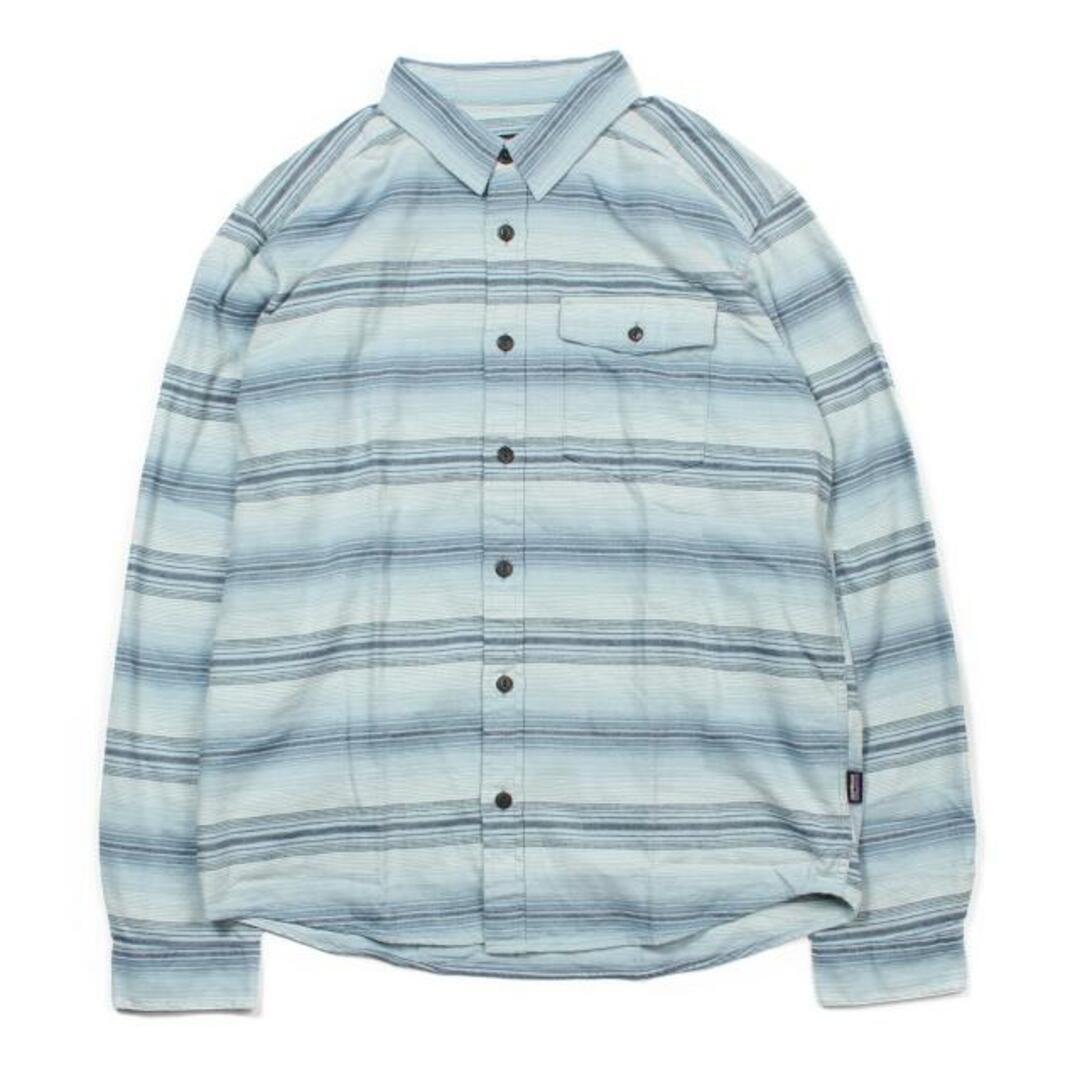 【新品未使用】 パタゴニア patagonia シャツ メンズ 長袖 Ms LW Fjord Flannel Shirt コットン 【XLサイズ/ROTATION：BIG SKY BLUE】