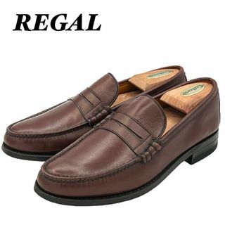 リーガル(REGAL)のREGAL imperial grade 2760 茶 コインローファー(ドレス/ビジネス)