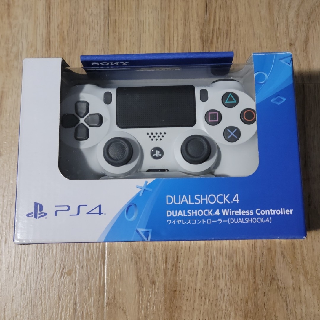 【美品】PS4 純正コントローラー　ホワイト