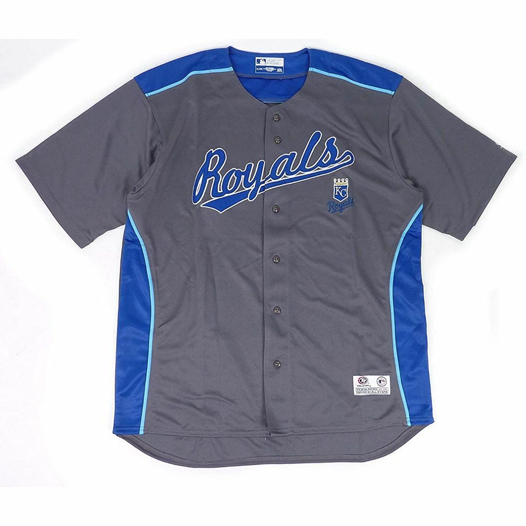 TRUE FAN MLB カンザスシティ ロイヤルズ ベースボールシャツ XL