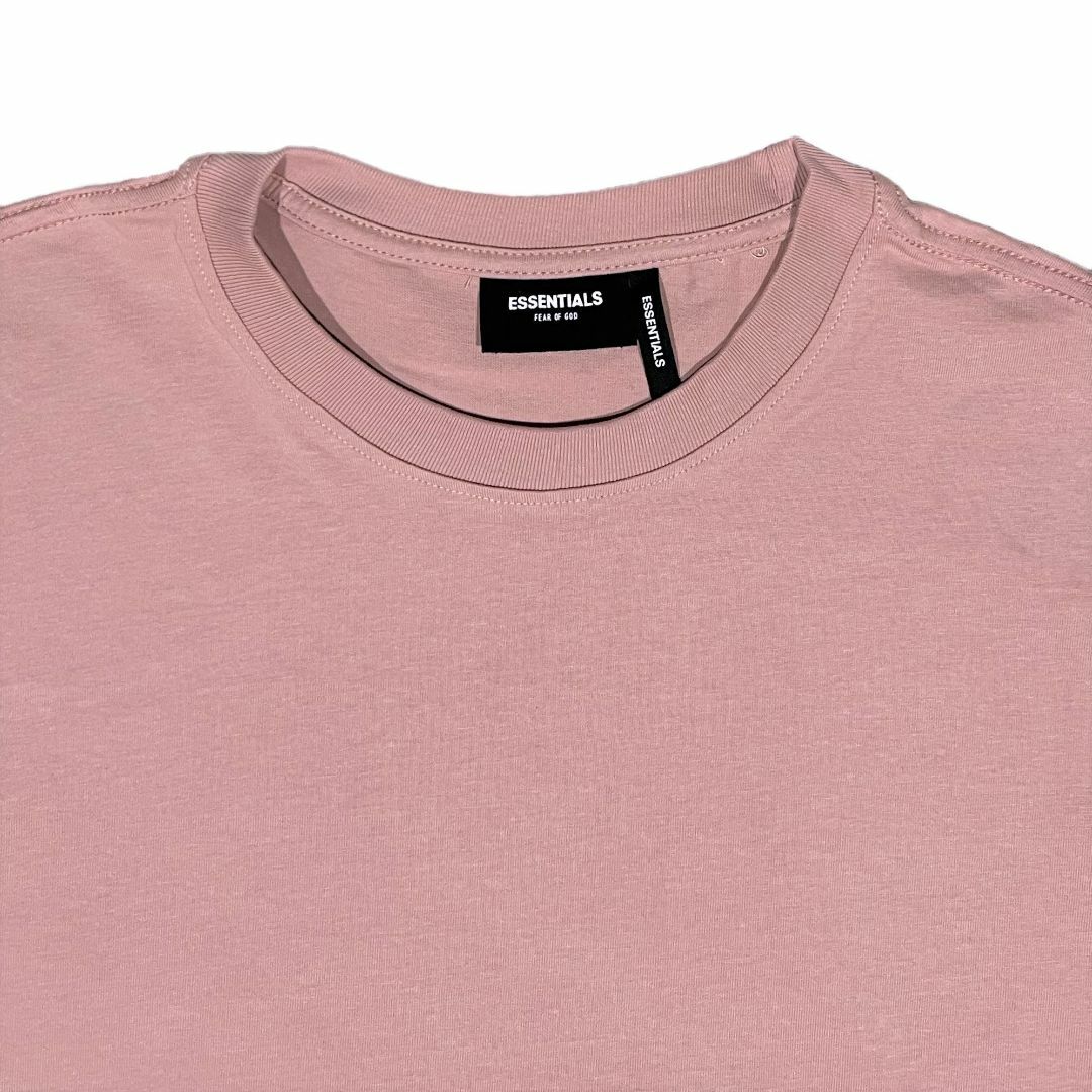 FEAR OF GOD(フィアオブゴッド)のFOG エッセンシャルズ リフレクター 半袖 Tシャツ ピンク XL メンズのトップス(Tシャツ/カットソー(半袖/袖なし))の商品写真