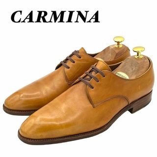 カルミナ(CARMINA)のCARMINA 16981 ブラウン 3ホール ダービーシューズ UK6.5(ドレス/ビジネス)