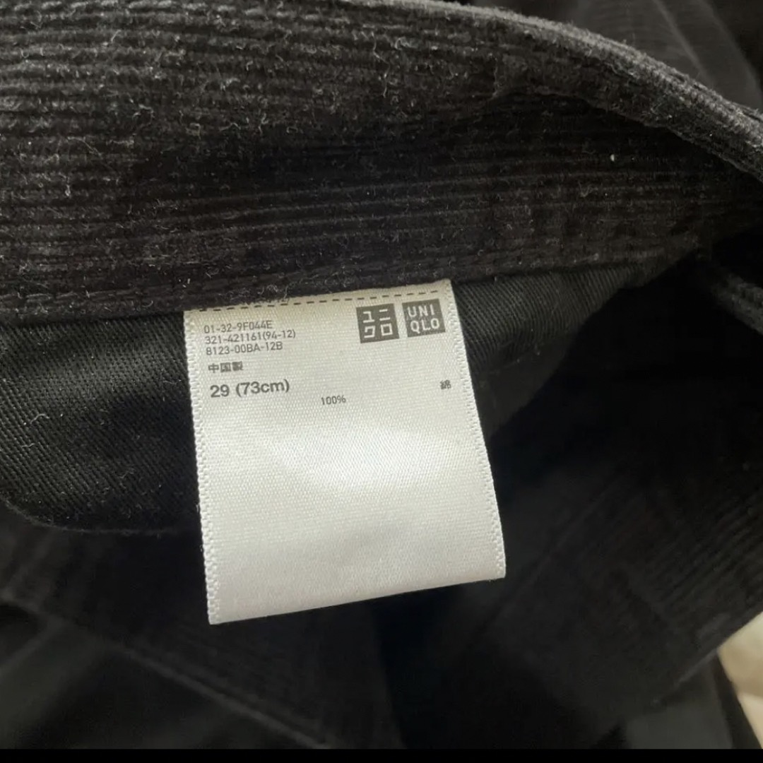 UNIQLO(ユニクロ)のコーデュロイ　パンツ　ブラック　ユニクロユー メンズのパンツ(その他)の商品写真