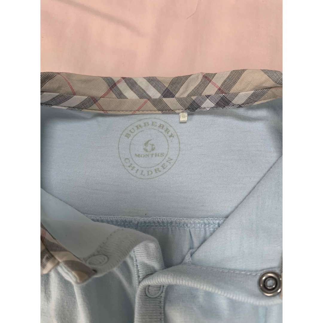 BURBERRY - バーバリーベビー✳︎水色ロンパース 70の通販 by MAKI's BURBERRY - バーバリーベビー✳︎水色ロンパース 70の通販 by MAKI's